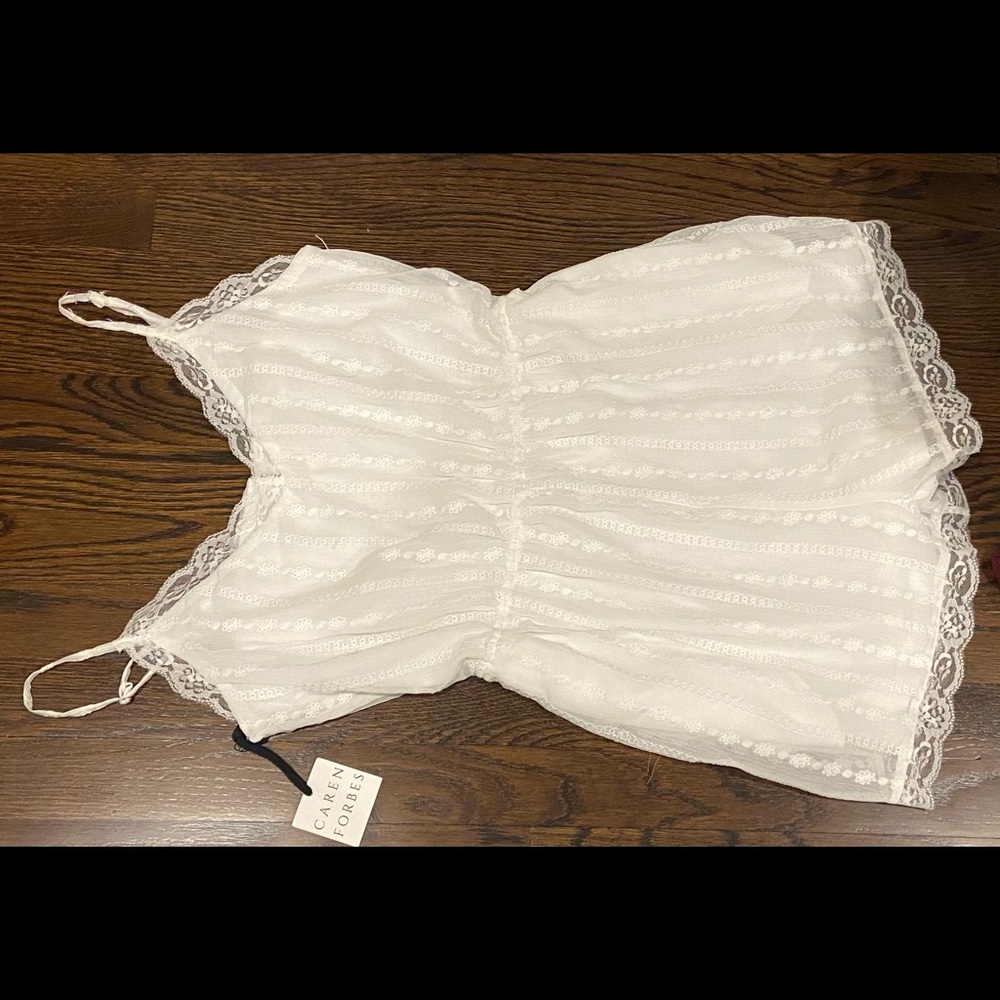 White Lace Romper